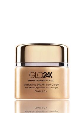 Glo24k Moisturizing 24k AM Day Cream - Gold